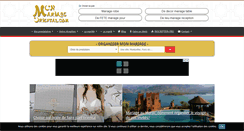 Desktop Screenshot of mon-mariageoriental.com